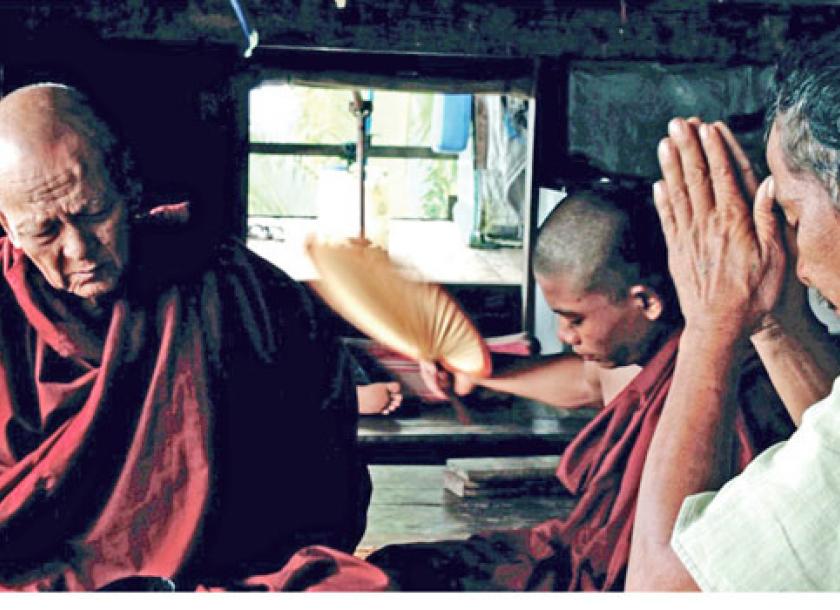 《僧侶》劇照。
