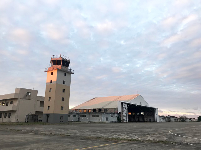 大海社區的前桃園空軍基地，又稱大園海軍基地舊營區。