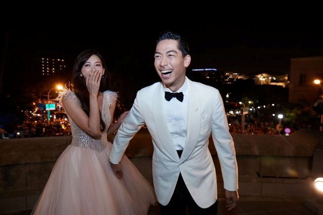 林志玲選擇回到了父母生長相戀之地-府城，舉行結婚大典。