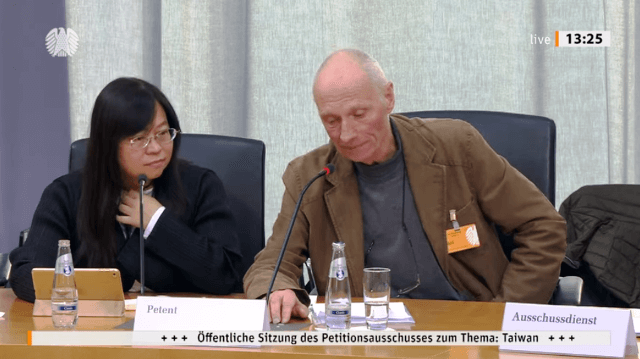 德國議員在聯邦議會中，不論政治立場，一面倒地支持台灣。