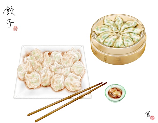 水餃是台灣人的平民美食。