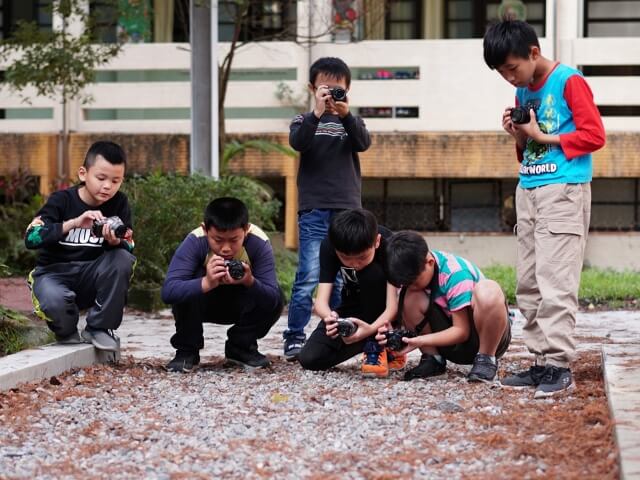 北成國小帶著孩子們以報導、拍片的方式，讓孩子「當媒體人」。
