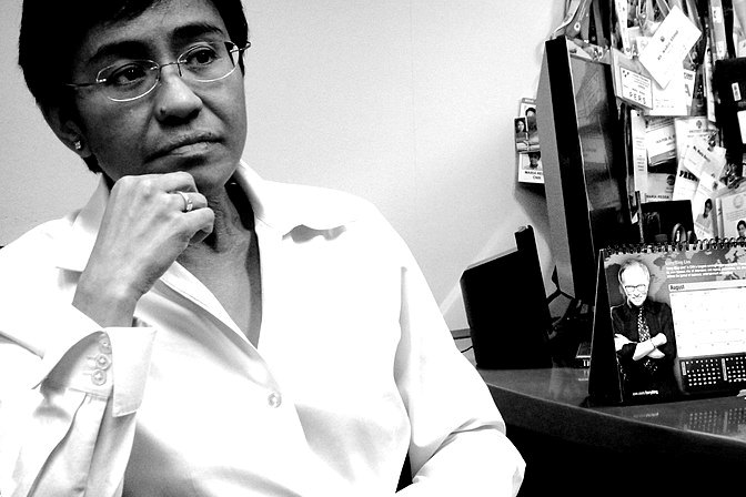 瑪麗亞．瑞薩（Maria Ressa）當超過36年的記者，在2021年獲得諾貝爾和平獎。