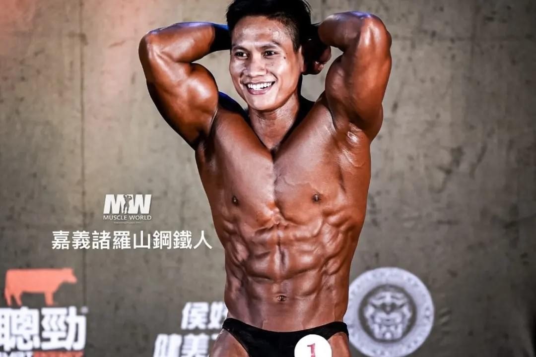 Sarita來自印尼，現年32歲，目前在桃園蘆竹一間生產合成皮的工廠工作。健身已成為Sarita人生無法捨棄的一部份。（圖片來源：肌肉世界）